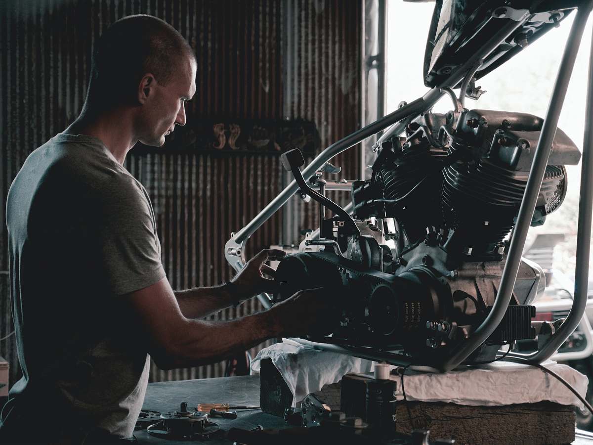 person man holding engines people