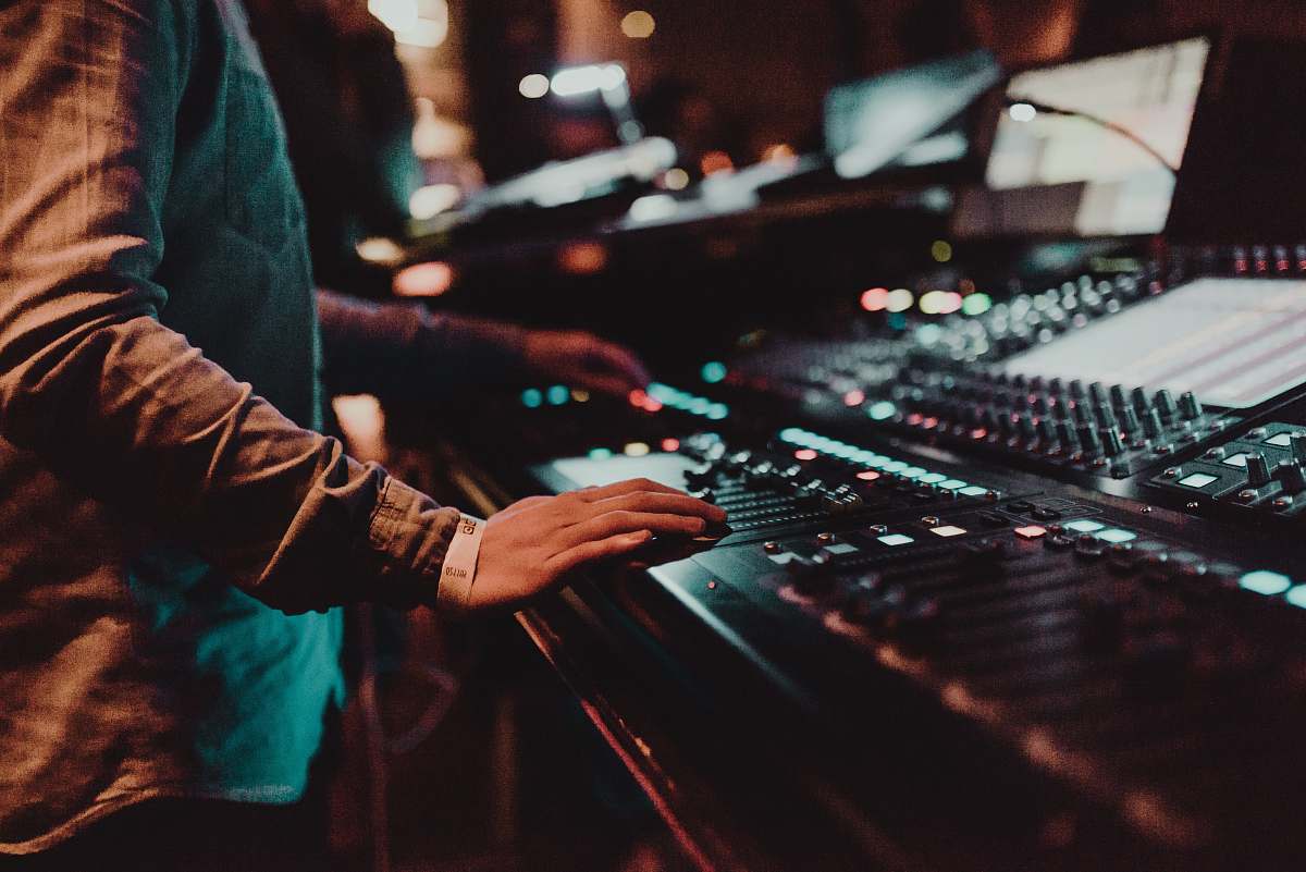 person person on black audio equalizer melbourne vic