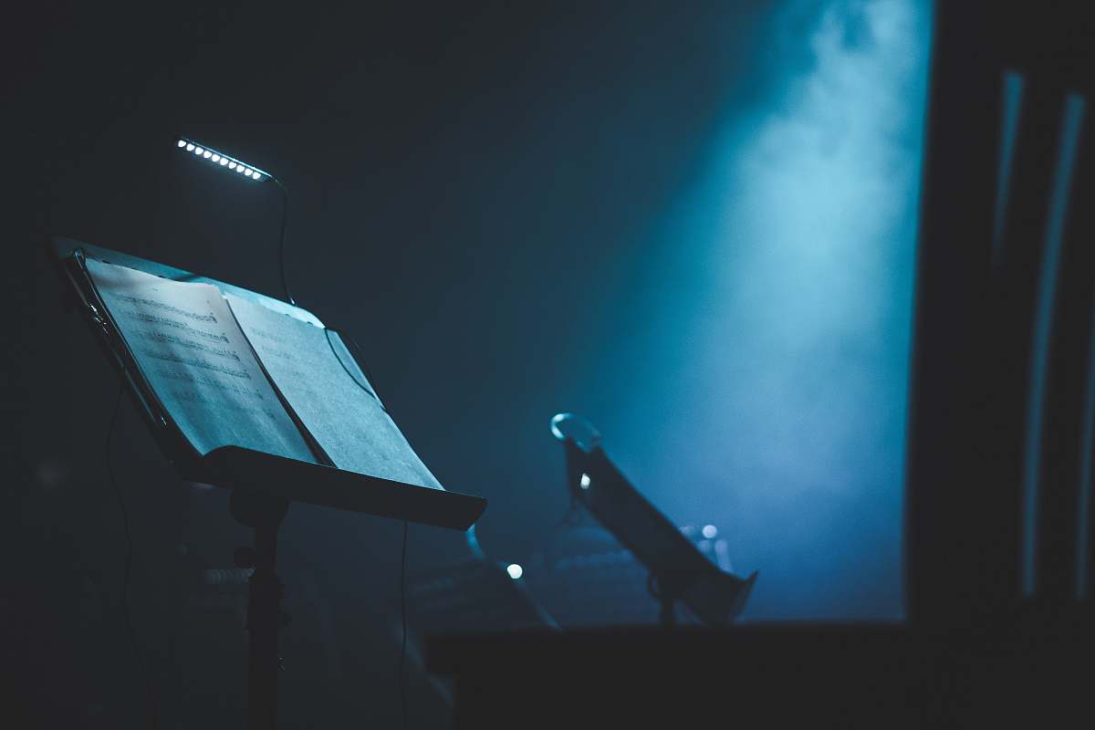 music photo of music chart stage