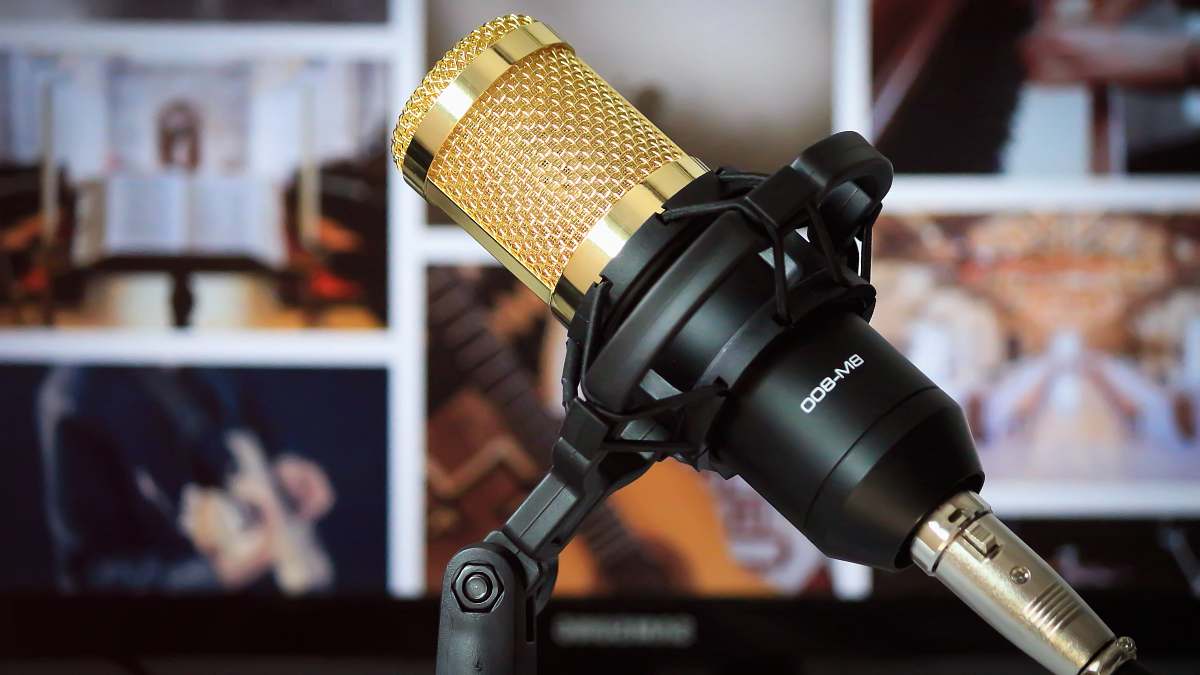 bengaluru black and brass condenser microphone india