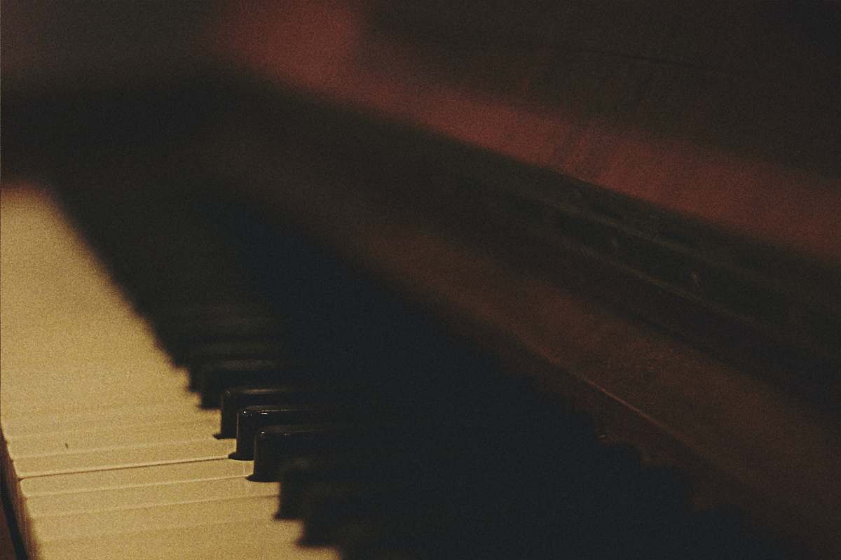 piano brown upright piano musical instrument