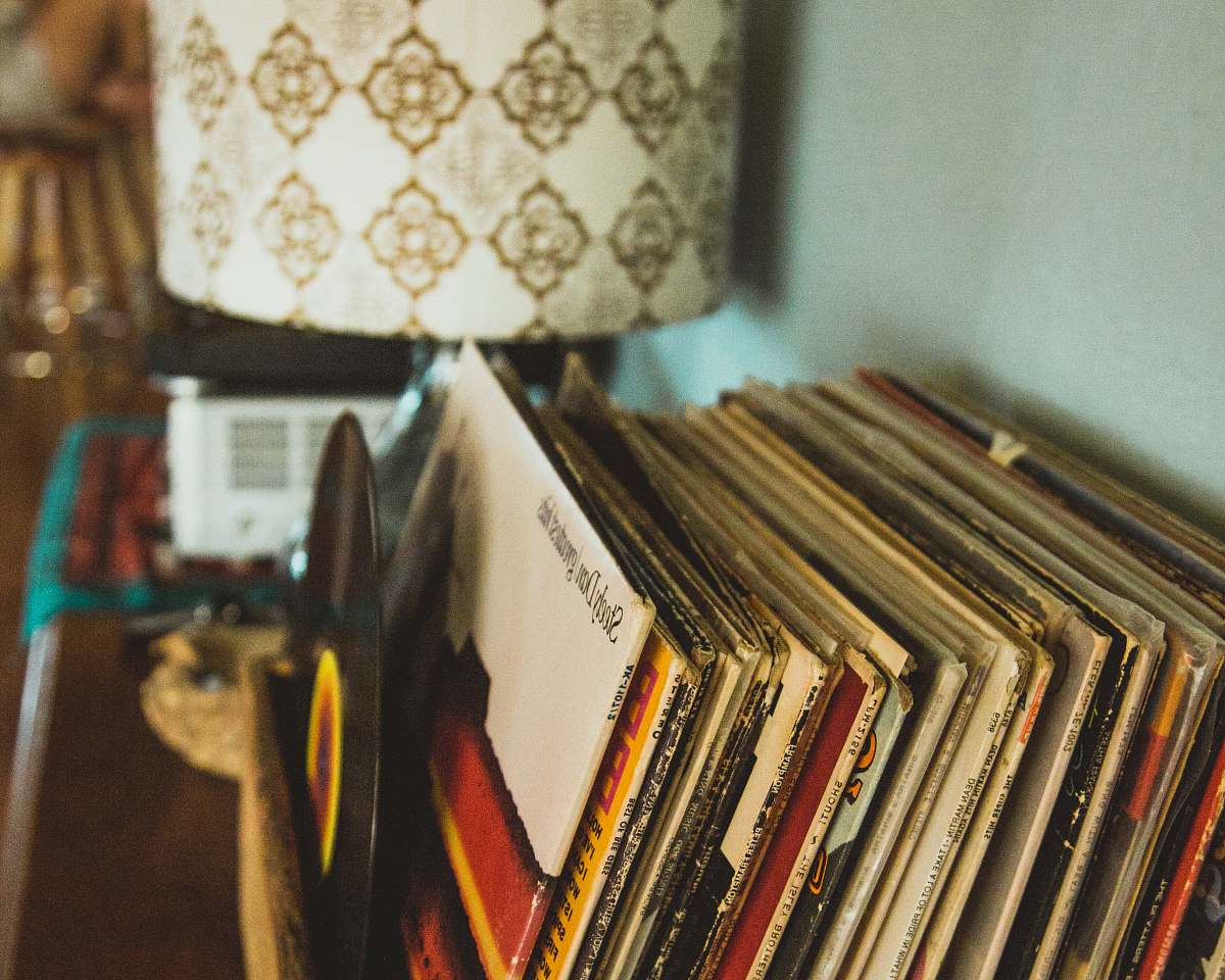retro file of books records