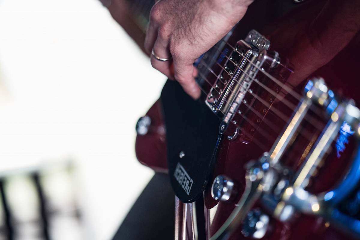 guitar person using electric guitar electric guitar