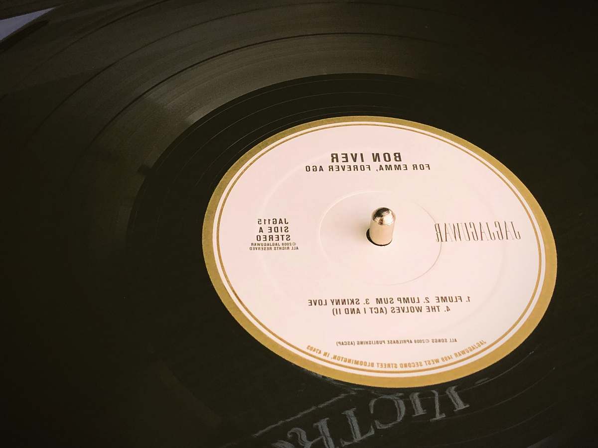 record photo of Bon Iver vinyl record vinyl