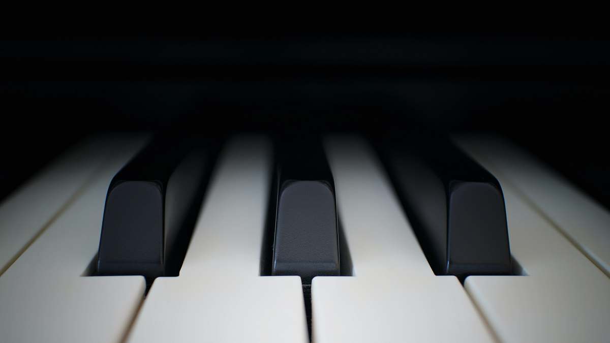 piano piano keys black