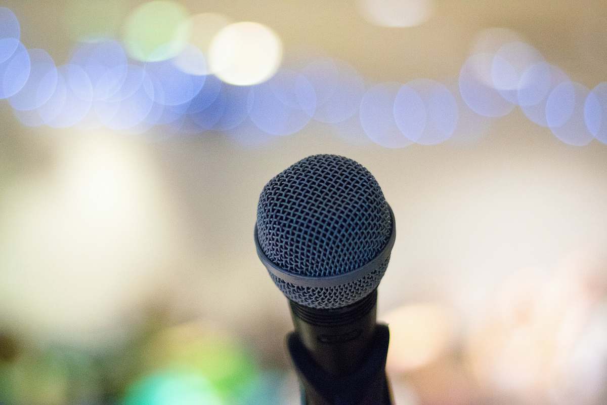 microphone selective focus photography of microphone lancaster