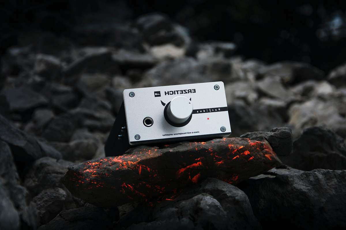 mountain gray audio component outdoors