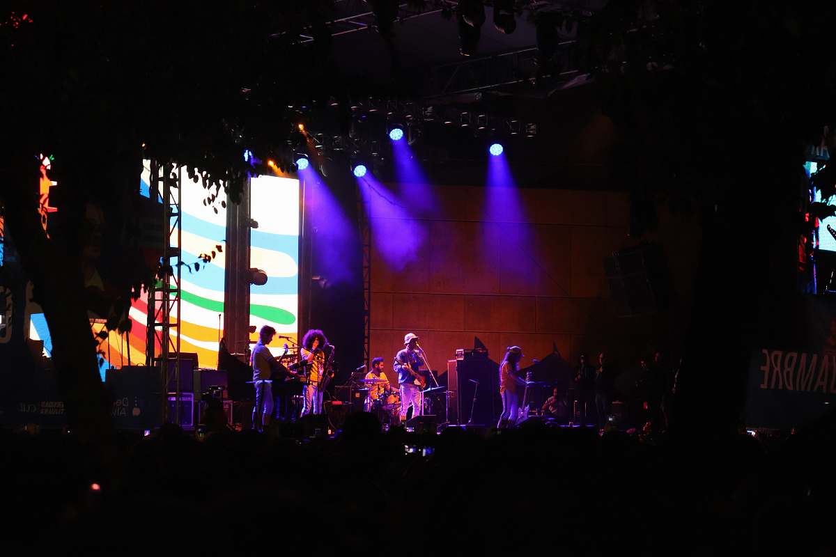 human concert perform stage