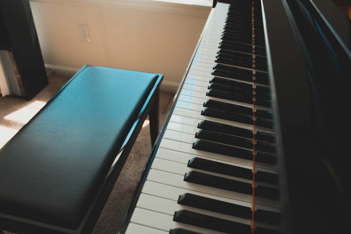 music black upright piano grand piano