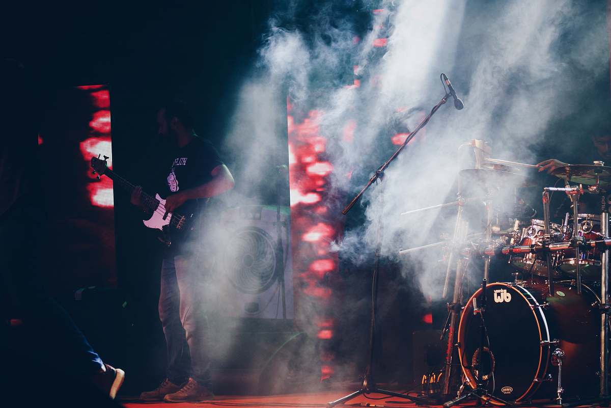 kerala musical band playing on stage india