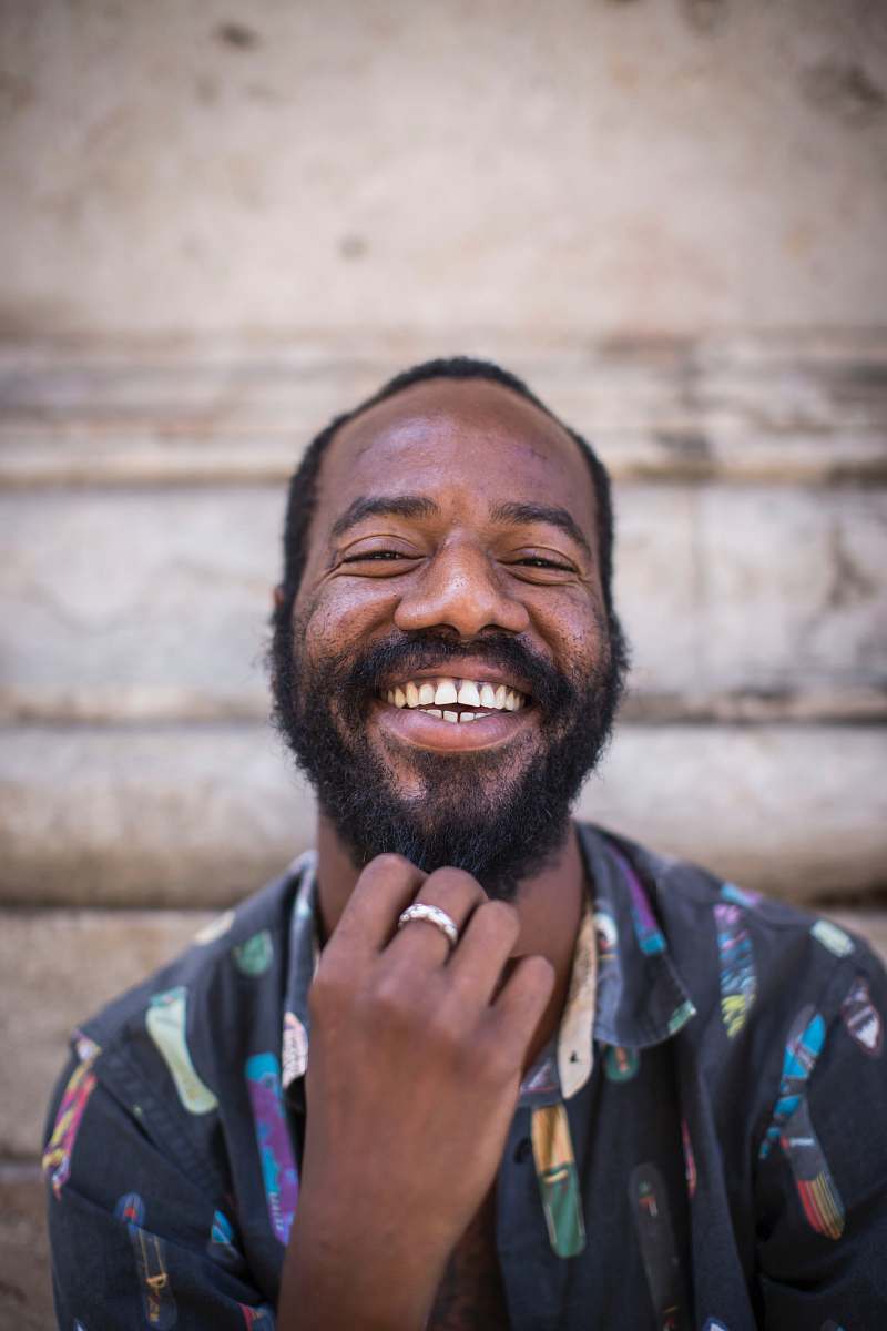 human man taking a selfie person