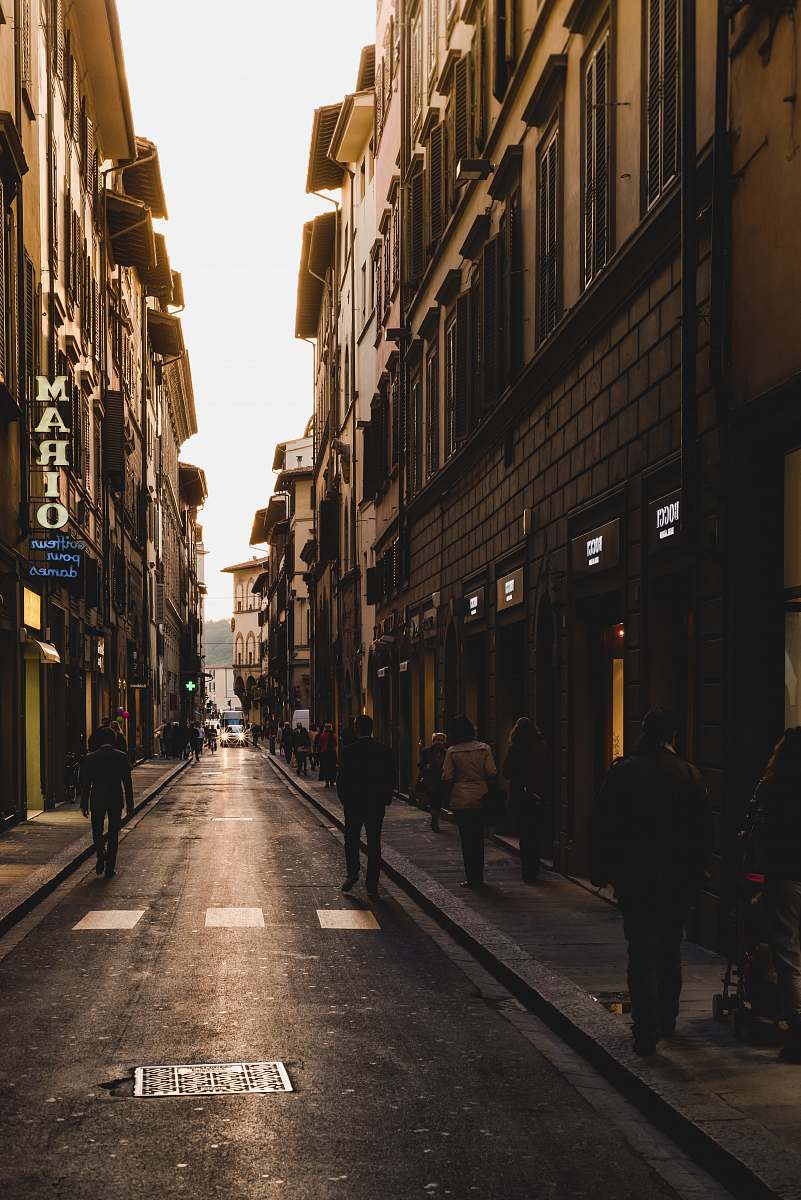 road people walking on street during daytime city