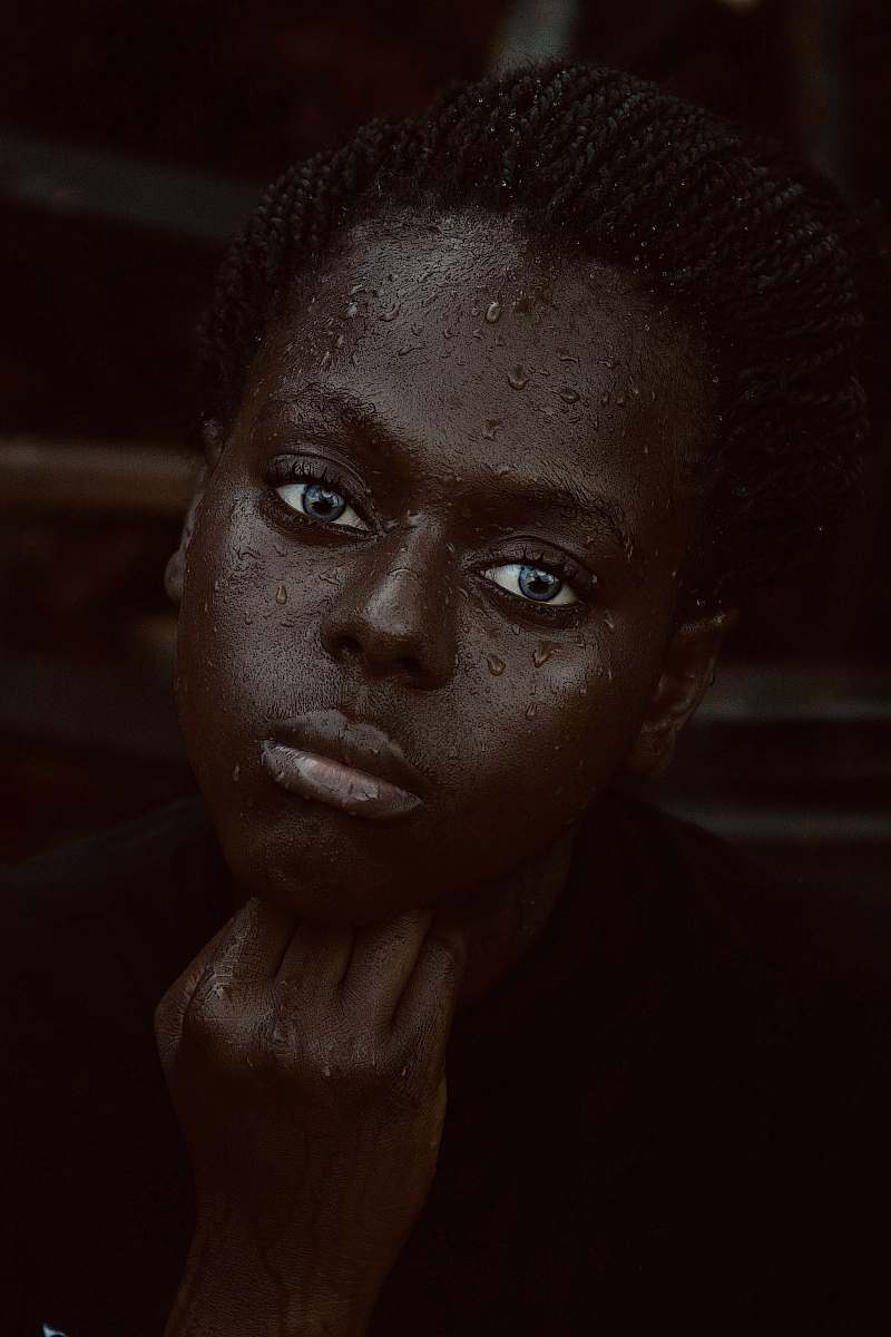 person portrait photography of woman human