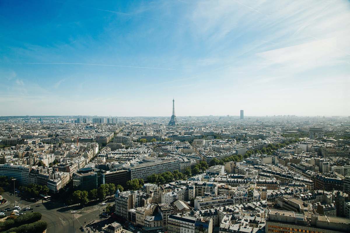  aerial view photography of city under cloudy sky 