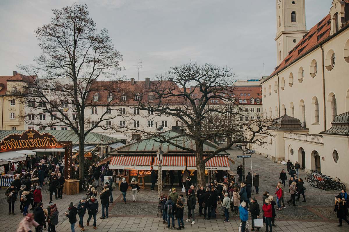 city people on street human