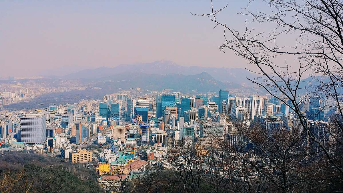 city aerial photography of city during daytime south korea