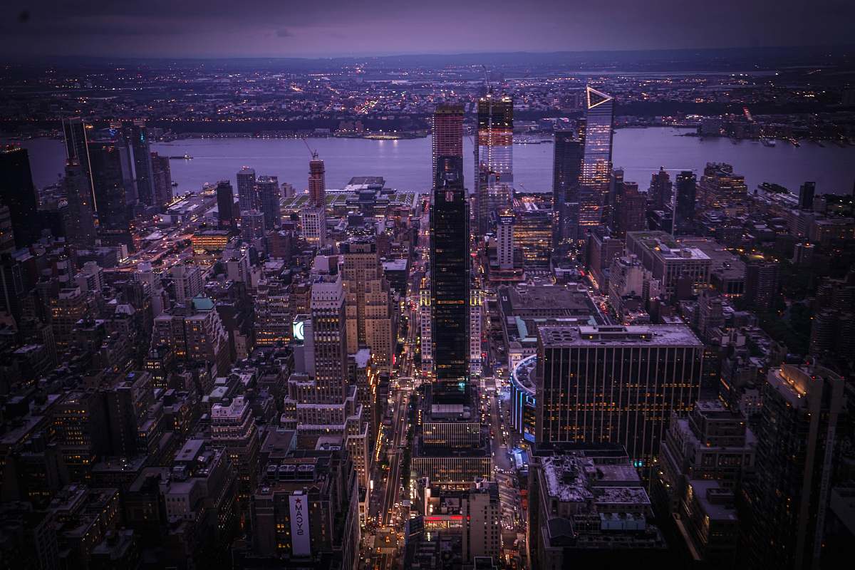city bird's eye-view photography of cityscape new york