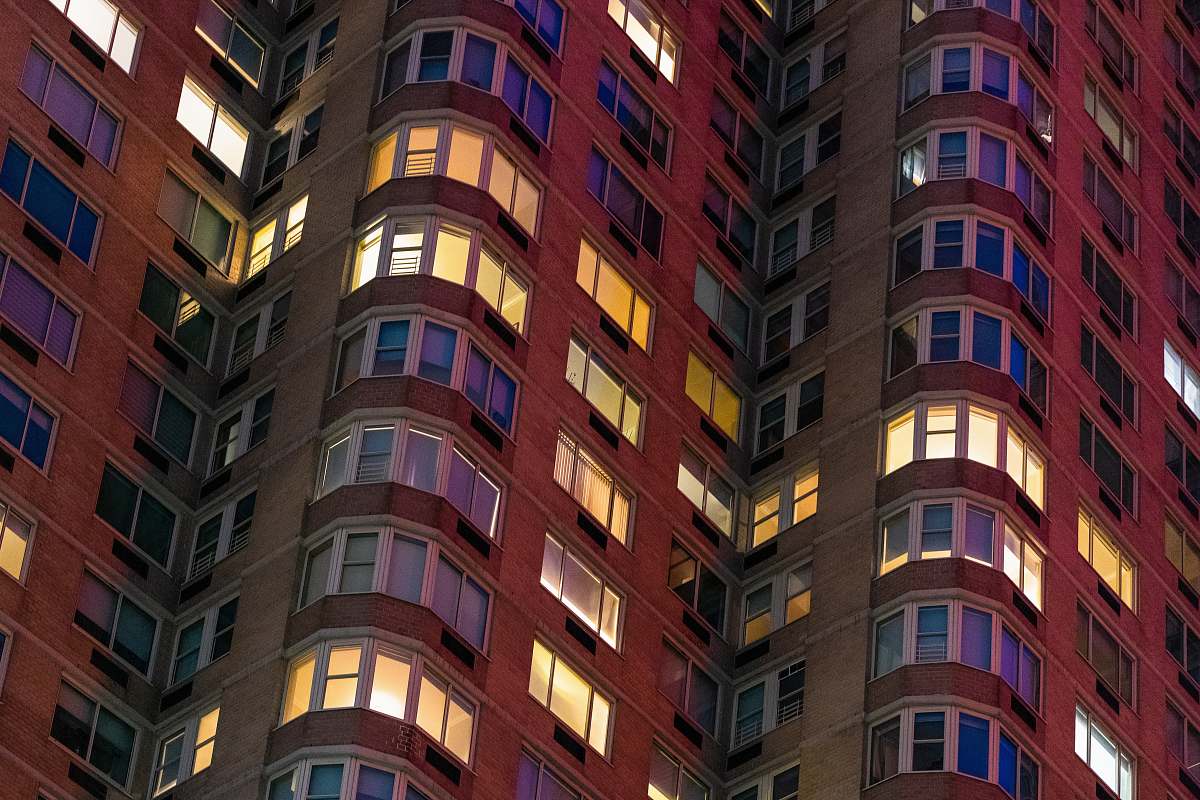 condo brown building housing