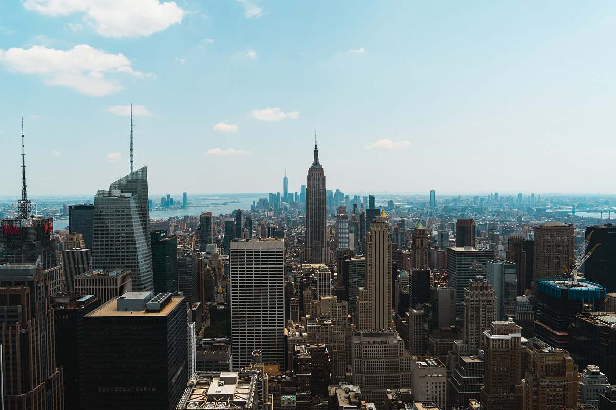city city buildings during daytime town