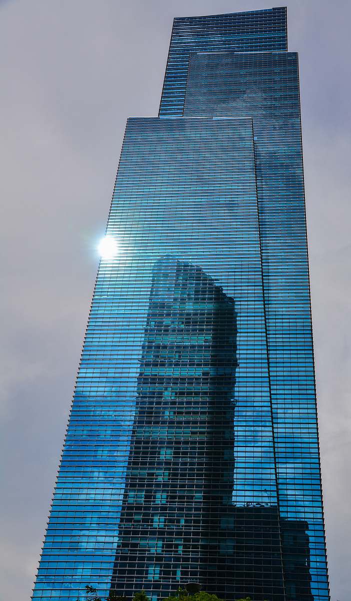 city clear curtain building decor urban
