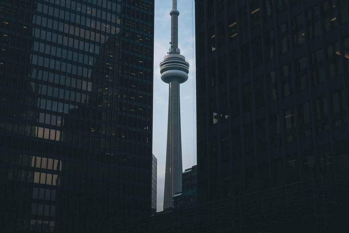 city CN Tower, Toronto Canada architecture