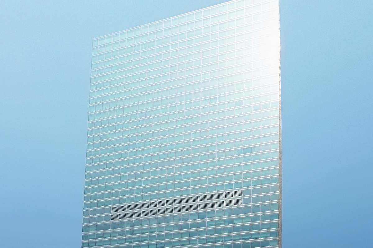 city curtain building during daytime high rise