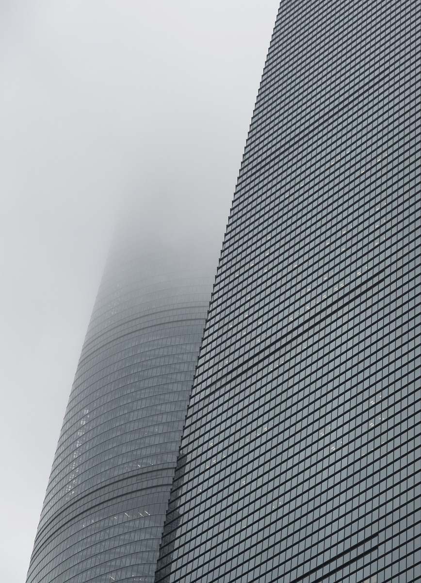 city curtain wall building close-up photography grey
