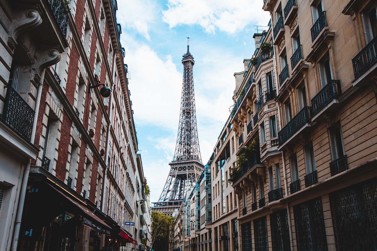 city Eiffel Tower, Paris urban