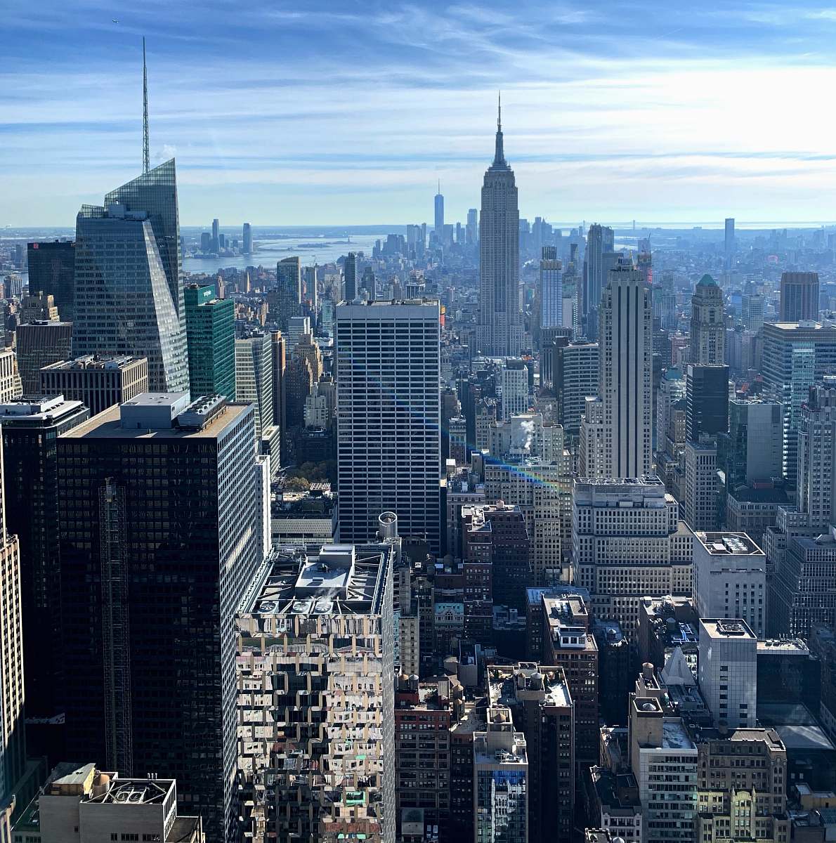city Empire State Building, New York town