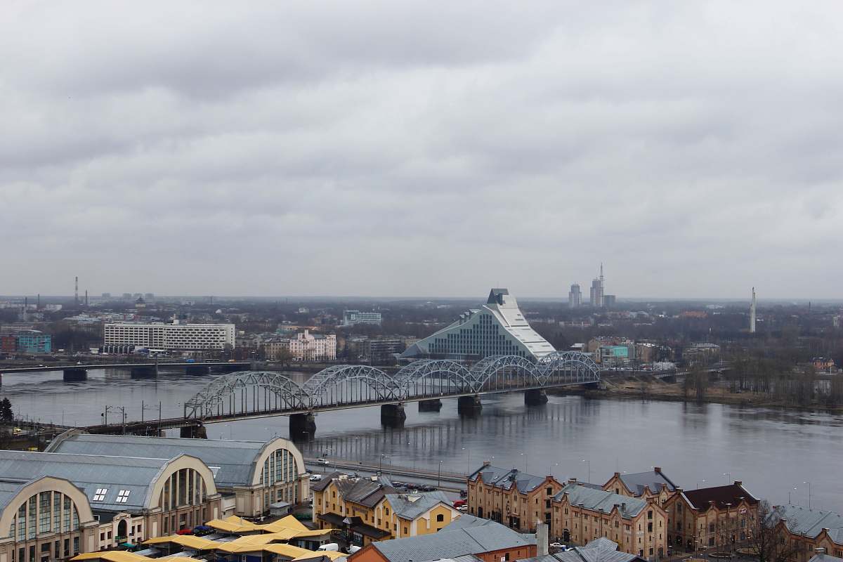 city grey concrete bridge metropolis