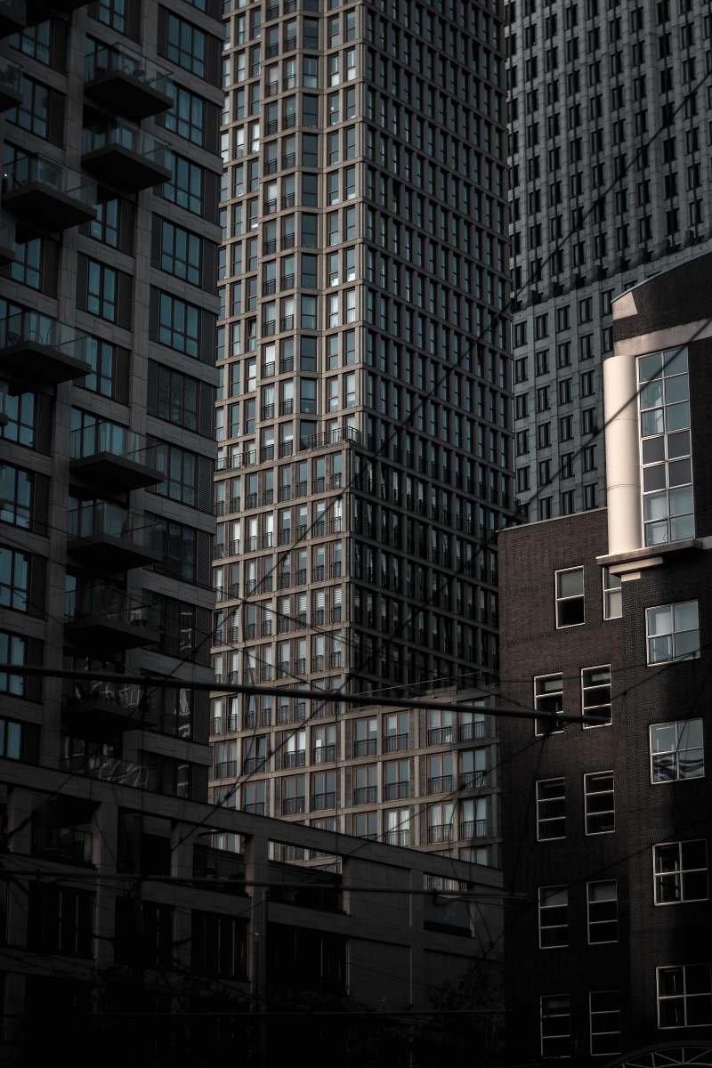 city grey concrete buildings during daytime office building