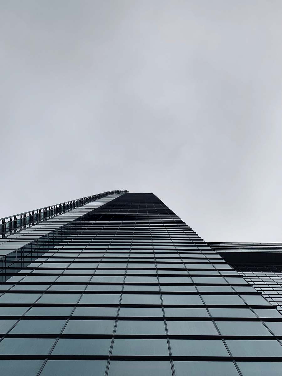 city high-angle photography of high-rise building office building