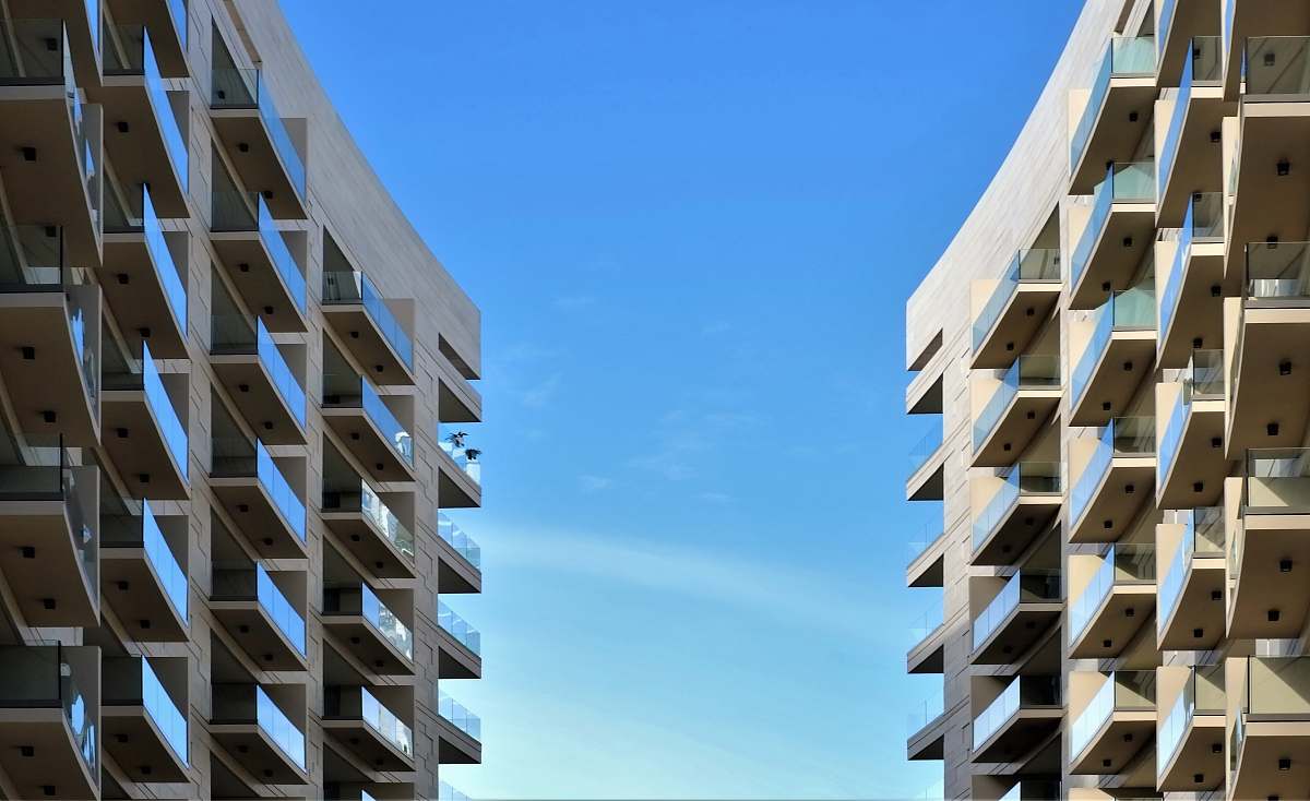 condo high-rise building housing