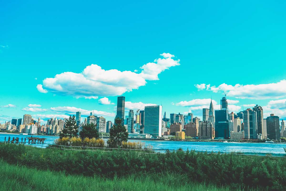 city landscape photography of New York skyline town