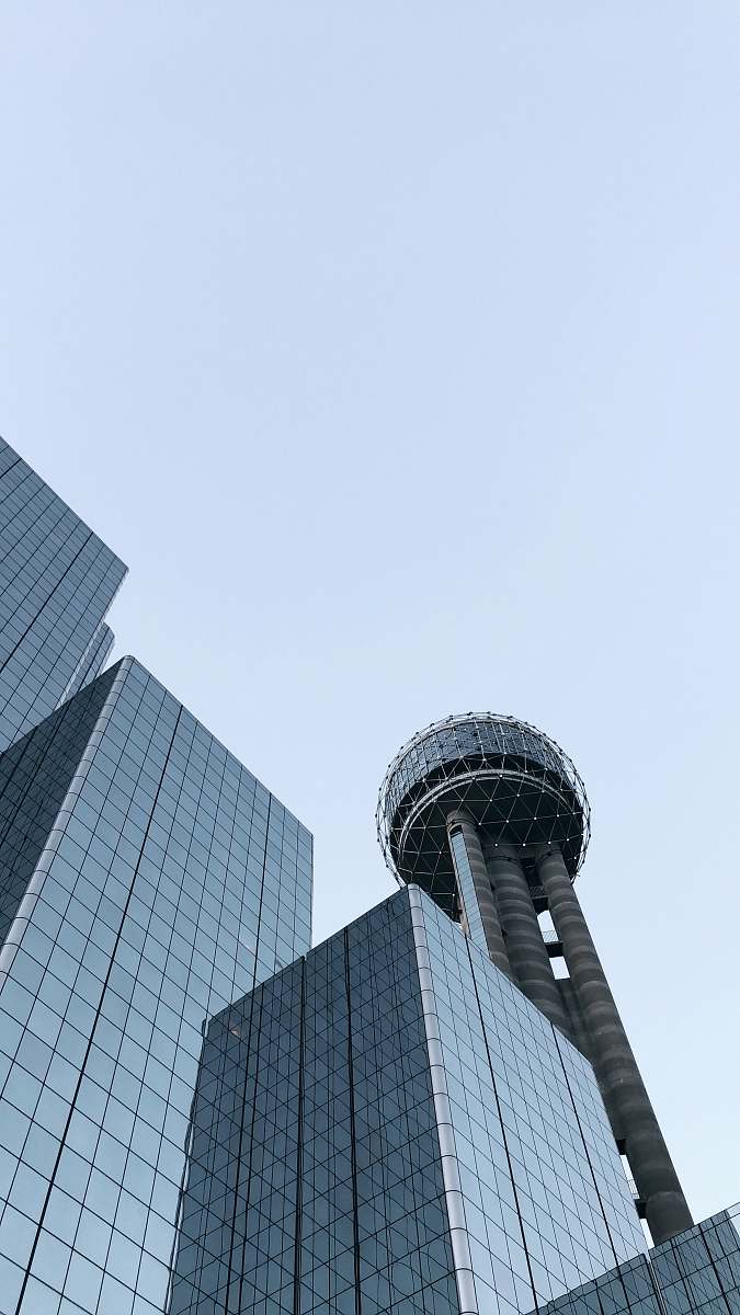 city low-angle photography curtained-glass building office building