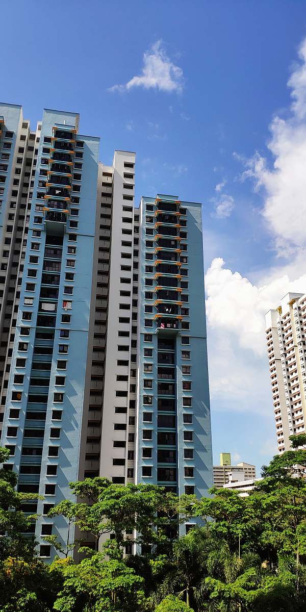 condo low-angle photography of buildings housing