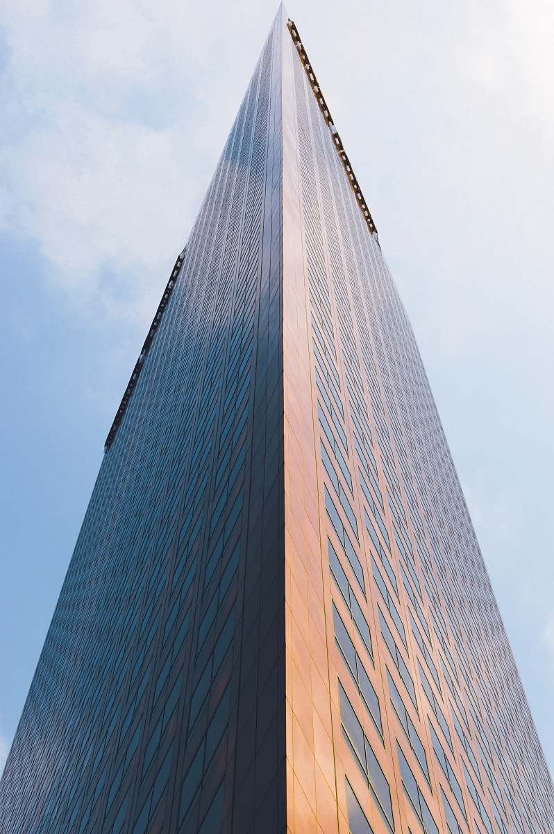architecture low angle photography of high rise building skyscraper