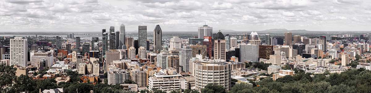 city panorama city view town