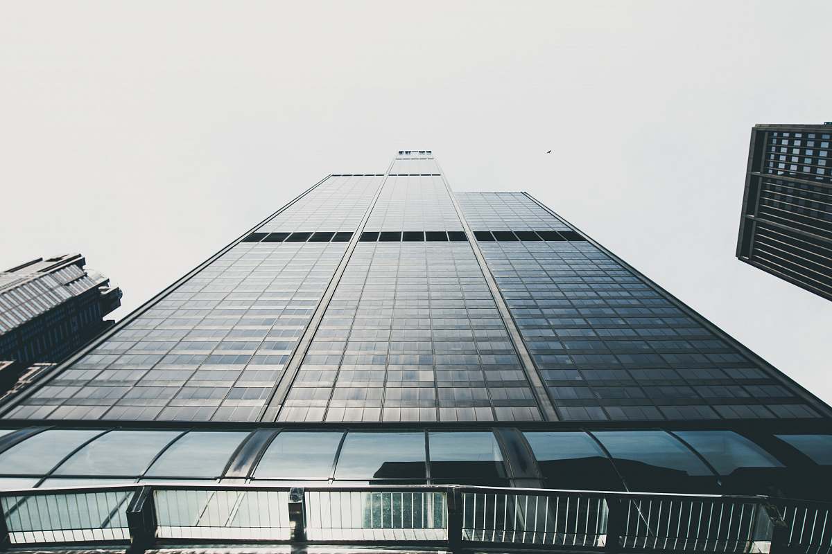 city photography of black high-rise building skyscraper