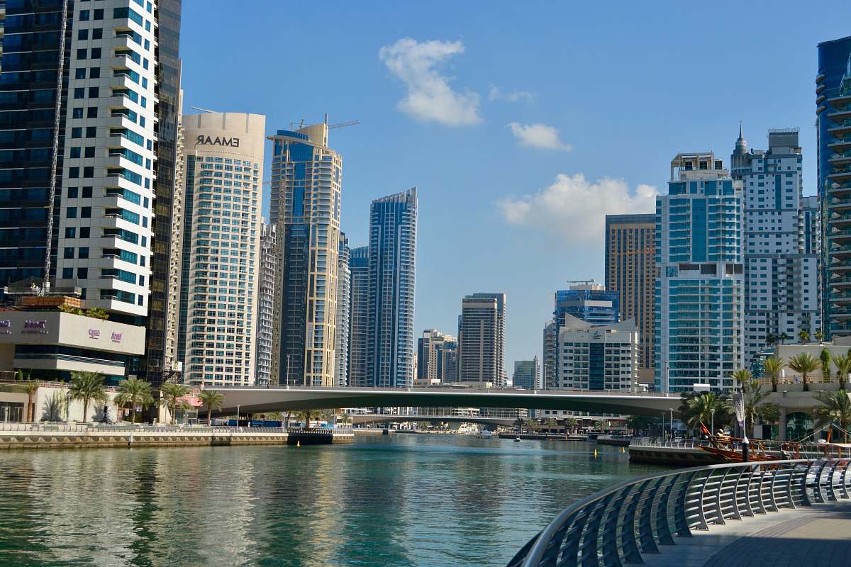 town river in city city