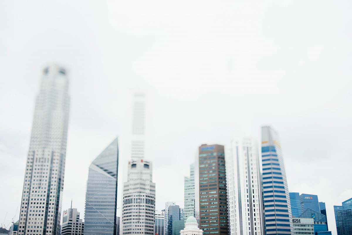 city towers in city high rise