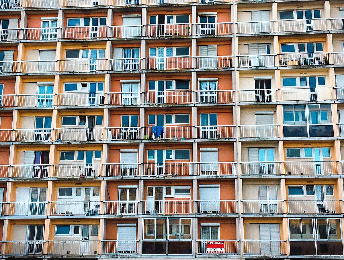 city view of apartment complex at daytime high rise
