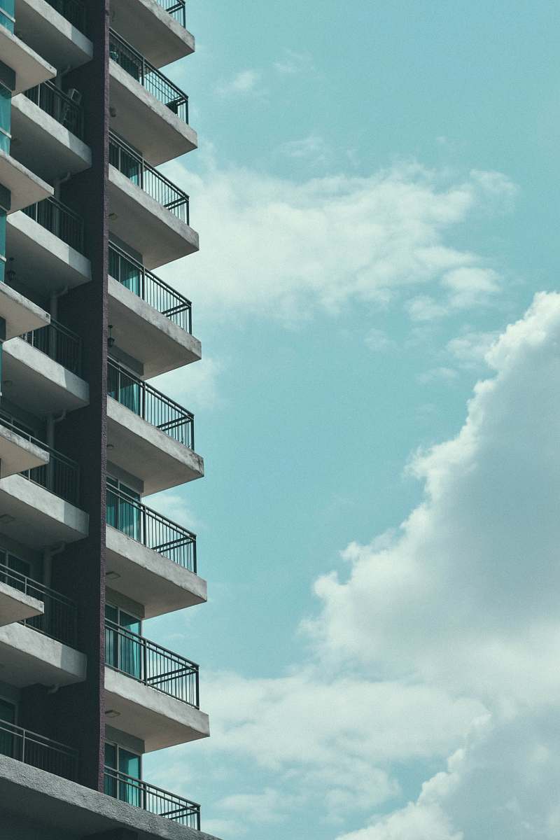 city white and black concrete building high rise