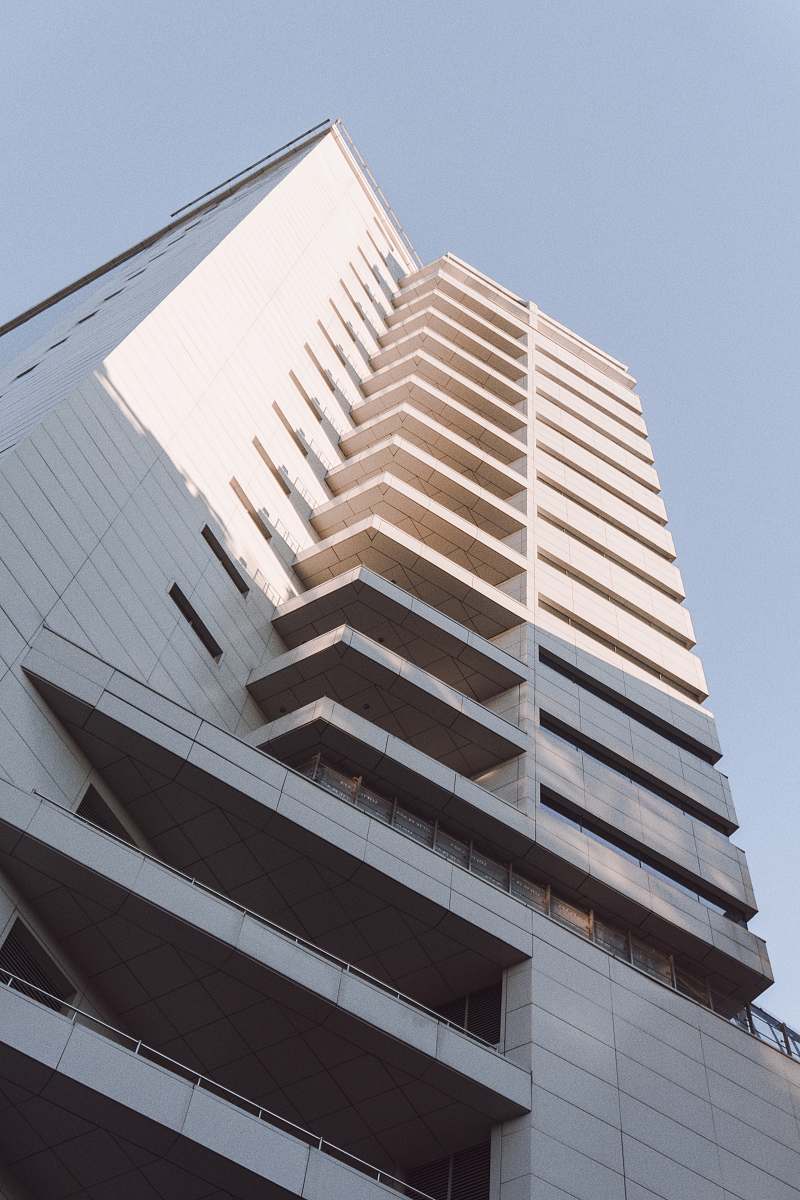 town white building during daytime city
