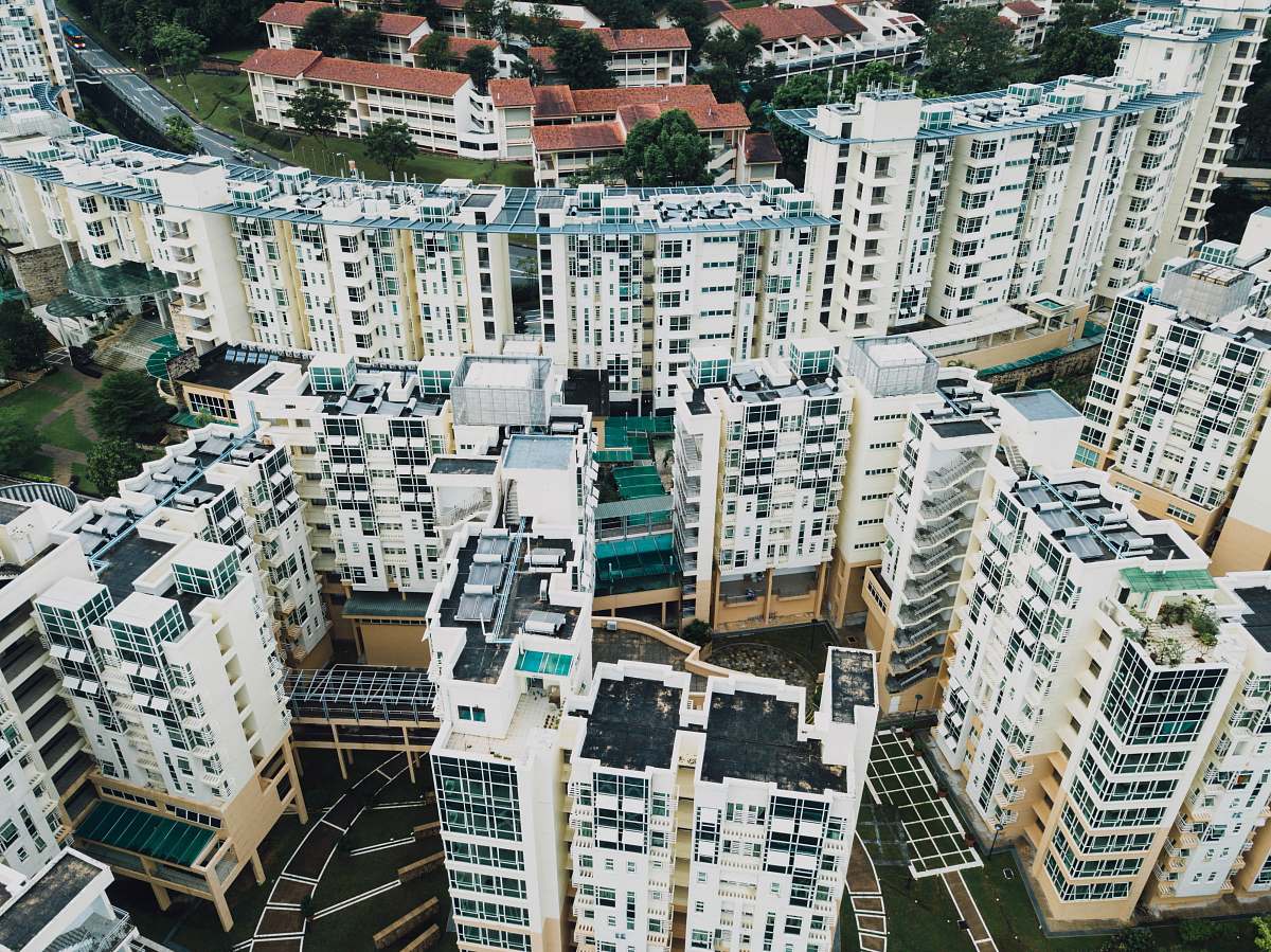 building aerial photogrpahy odf high rise buildings high rise