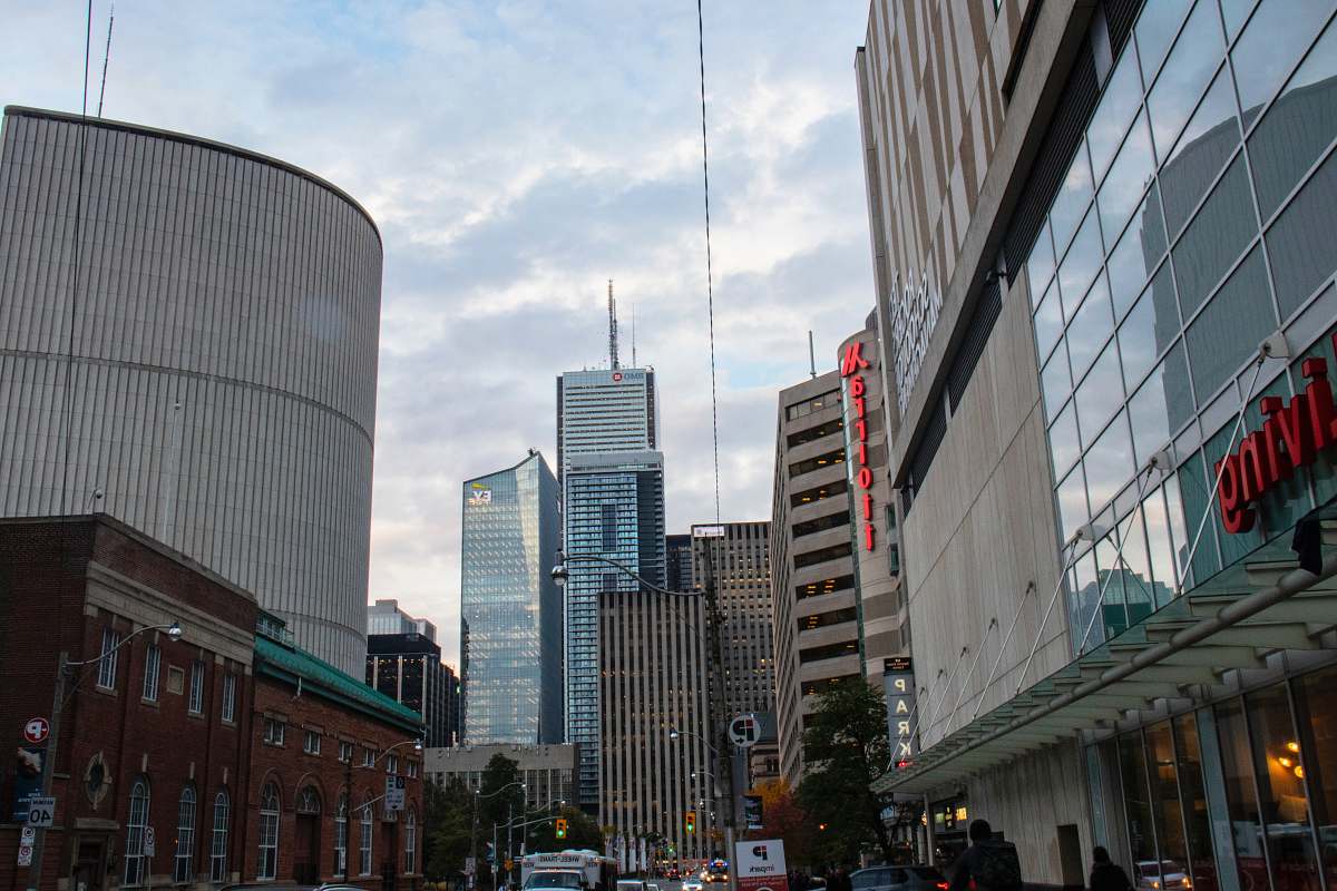 building buildings during daytime town