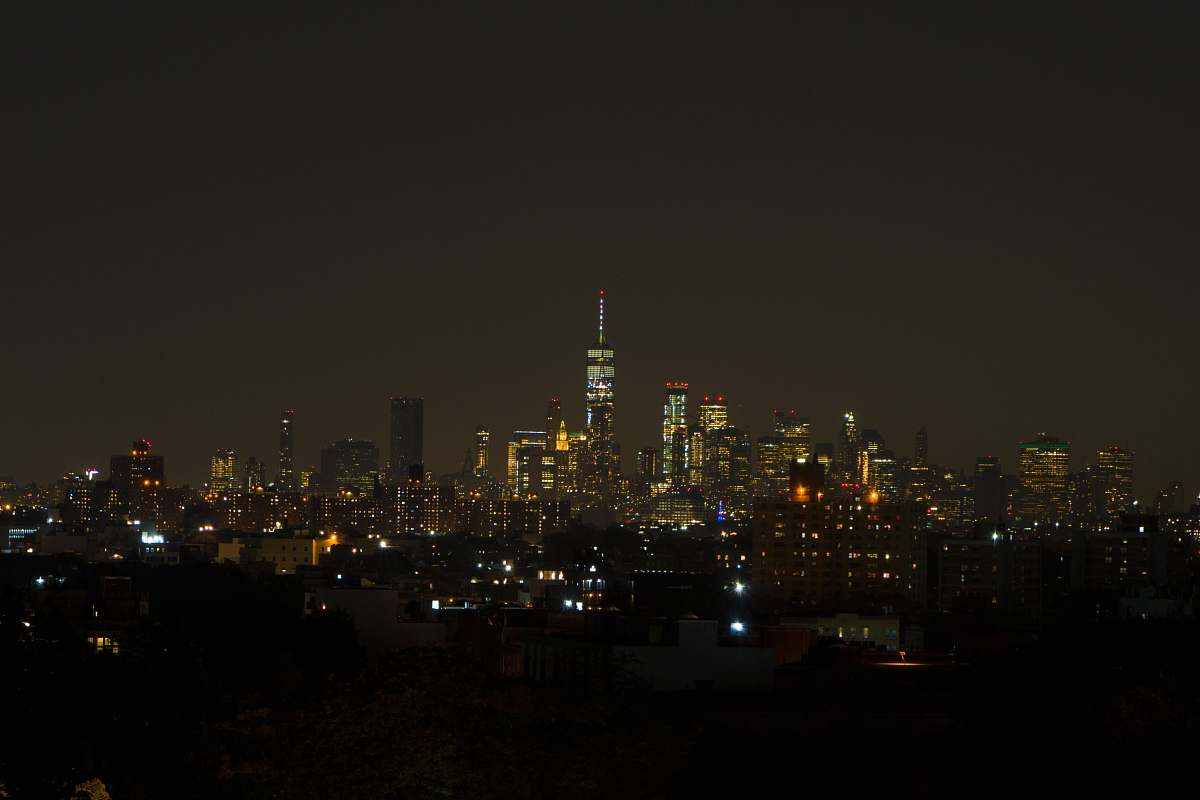 building city during nighttime metropolis