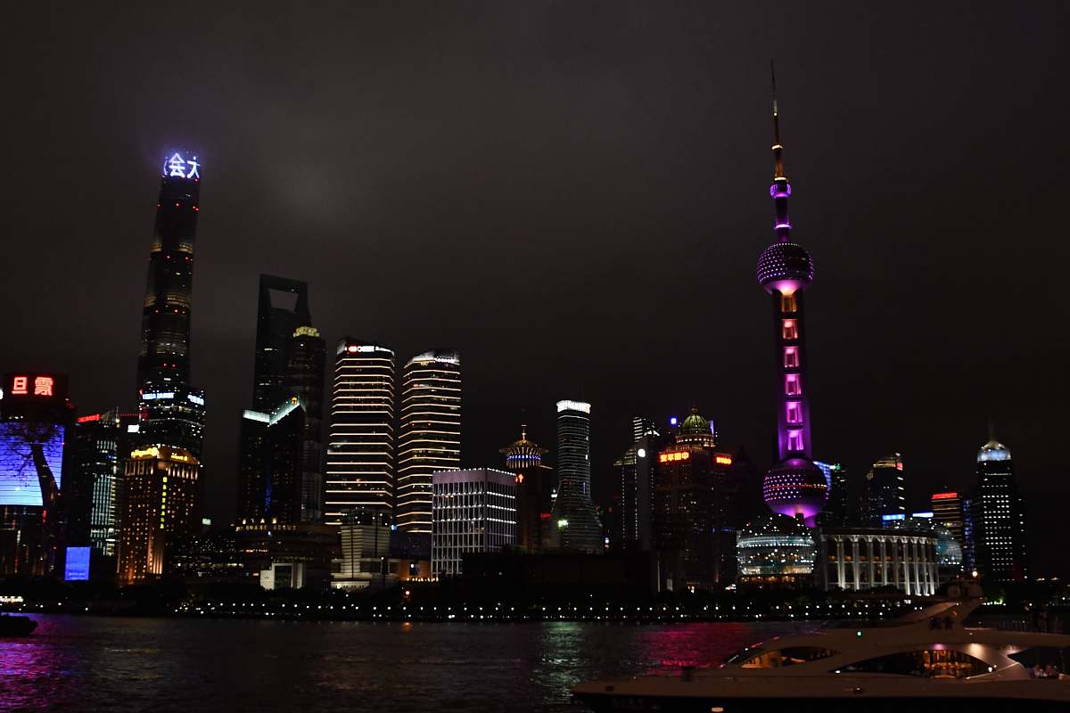 building cityscape during night time metropolis