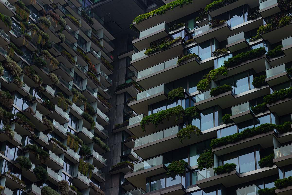 town close-up photography of high-rise building during daytime high rise