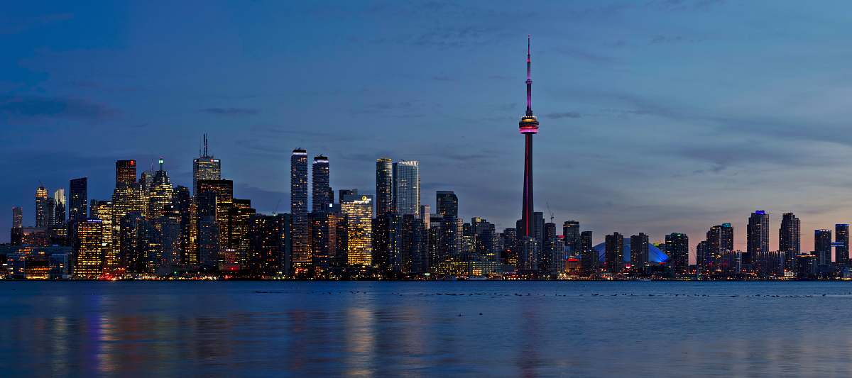 building CN tower during daytime town
